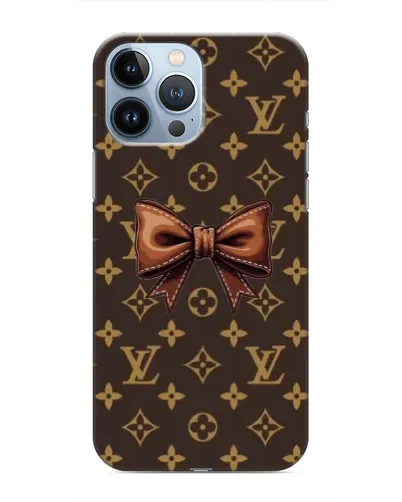 Чохол для iPhone 13 Pro з картинкою «LV з бантом» Чохол для iPhone 13 Pro з картинкою «LV з бантом»