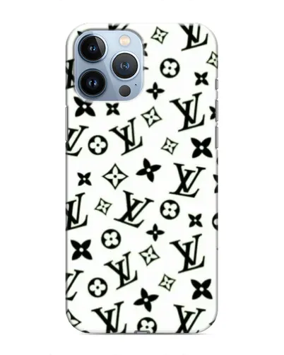 Чохол для iPhone 13 Pro з картинкою «Монохромний хаос LV» Чохол для iPhone 13 Pro з картинкою «Монохромний хаос LV»
