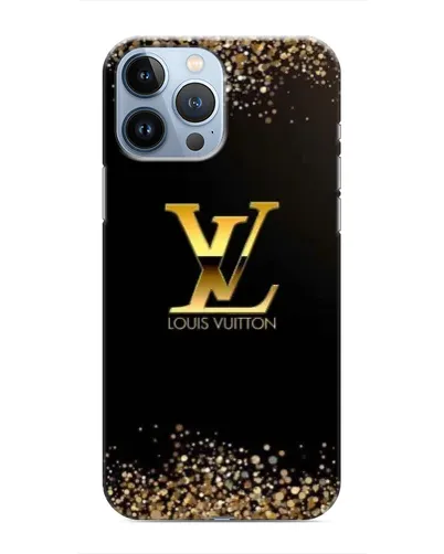 Чохол для iPhone 13 Pro з картинкою «LV — золоті іскри» Чохол для iPhone 13 Pro з картинкою «LV — золоті іскри»