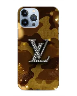 Чохол для iPhone 13 Pro з картинкою «Камуфляжний Louis Vuitton»