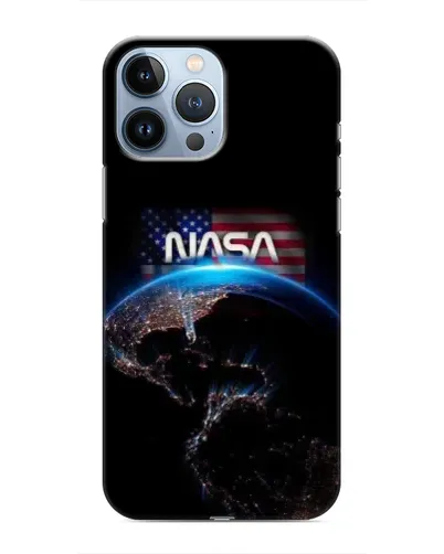 Чохол для iPhone 13 Pro з картинкою «Земля з космосу NASA»