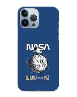 Чохол для iPhone 13 Pro з картинкою «NASA — місячна місія» Чохол для iPhone 13 Pro з картинкою «NASA — місячна місія»