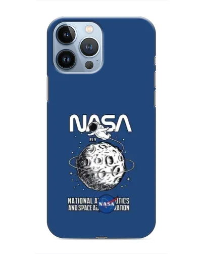 Чохол для iPhone 13 Pro з картинкою «NASA — місячна місія»