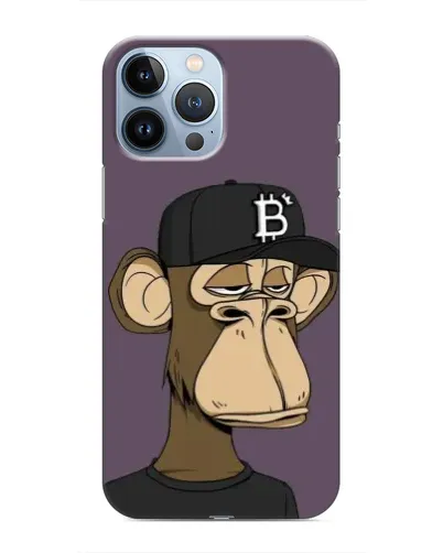 Чехол для iPhone 13 Pro с картинкой «Bored Ape в кепке»