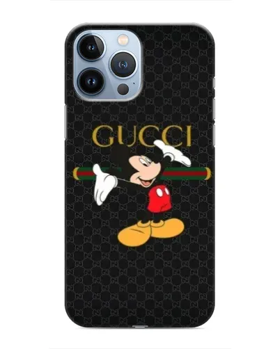 Чохол для iPhone 13 Pro з картинкою «Міккі Маус Gucci» Чохол для iPhone 13 Pro з картинкою «Міккі Маус Gucci»