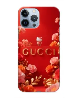 Чохол для iPhone 13 Pro з картинкою «Gucci — золотий сад»