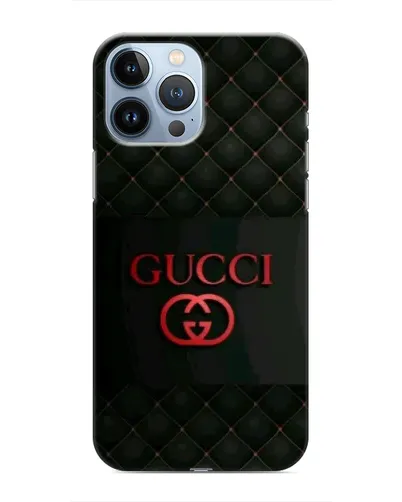 Чохол для iPhone 13 Pro з картинкою «Gucci — стьобаний чорний» Чохол для iPhone 13 Pro з картинкою «Gucci — стьобаний чорний»
