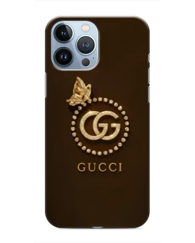 Чохол для iPhone 13 Pro з картинкою «Gucci — золотий метелик» Чохол для iPhone 13 Pro з картинкою «Gucci — золотий метелик»