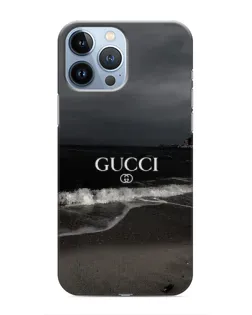 Чохол для iPhone 13 Pro з картинкою «Gucci — морський прибій»