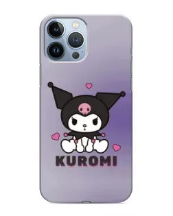 Чохол для iPhone 13 Pro з картинкою «Kuromi — фіолетовий арт» Чохол для iPhone 13 Pro з картинкою «Kuromi — фіолетовий арт»