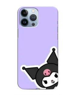Чохол для iPhone 13 Pro з картинкою «Кумедна Kuromi» Чохол для iPhone 13 Pro з картинкою «Кумедна Kuromi»