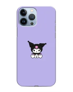 Чохол для iPhone 13 Pro з картинкою «Kuromi — фіолетовий мінімалізм» Чохол для iPhone 13 Pro з картинкою «Kuromi — фіолетовий мінімалізм»
