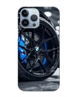 Чохол для iPhone 13 Pro з картинкою «Колесо BMW зблизька»