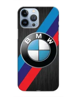 Чохол для iPhone 13 Pro з картинкою «BMW M-stripes стиль»