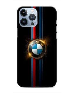 Чохол для iPhone 13 Pro з картинкою «BMW M-Power неон»