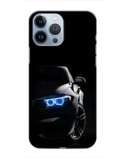 Чохол для iPhone 13 Pro з картинкою «BMW — нічний погляд»