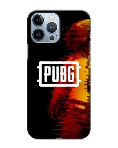 Чохол для iPhone 13 Pro з картинкою «Яскравий логотип PUBG»