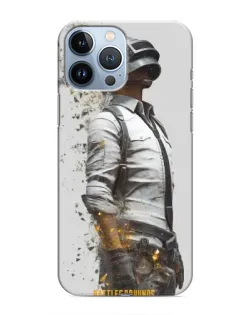 Чохол для iPhone 13 Pro з картинкою «PUBG — боєць у пилу» Чохол для iPhone 13 Pro з картинкою «PUBG — боєць у пилу»