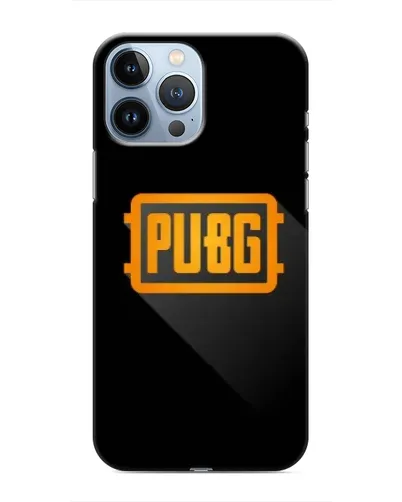 Чохол для iPhone 13 Pro з картинкою «PUBG — рамка лого»