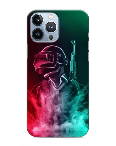 Чохол для iPhone 13 Pro з картинкою «PUBG — вогняний воїн»