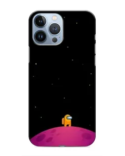 Чохол для iPhone 13 Pro з картинкою «Самотній герой на планеті» Чохол для iPhone 13 Pro з картинкою «Самотній герой на планеті»