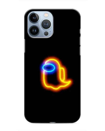 Чохол для iPhone 13 Pro з картинкою «Among Us неонове сяйво»
