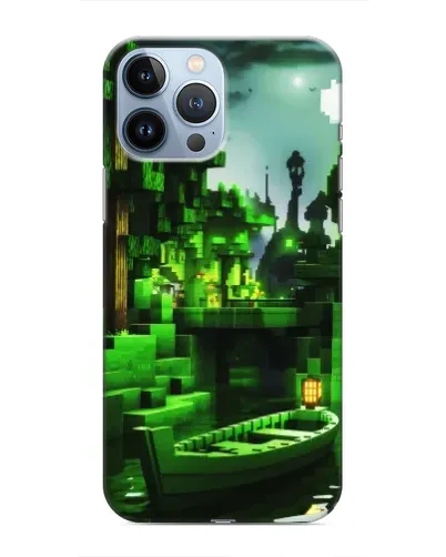 Чохол для iPhone 13 Pro з картинкою «Minecraft лісовий пейзаж» Чохол для iPhone 13 Pro з картинкою «Minecraft лісовий пейзаж»