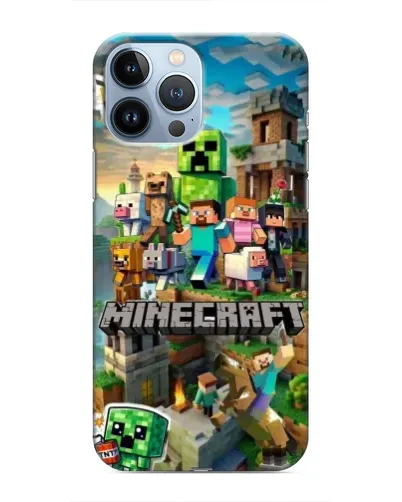Чохол для iPhone 13 Pro з картинкою «Замок Minecraft» Чохол для iPhone 13 Pro з картинкою «Замок Minecraft»