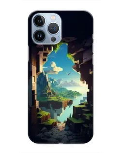 Чохол для iPhone 13 Pro з картинкою «Вид з печери»