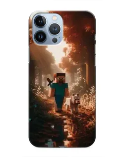 Чохол для iPhone 13 Pro з картинкою «Стів у лісі»