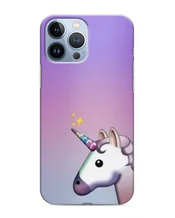 Чехол для iPhone 13 Pro с картинкой «Единорог градиент»