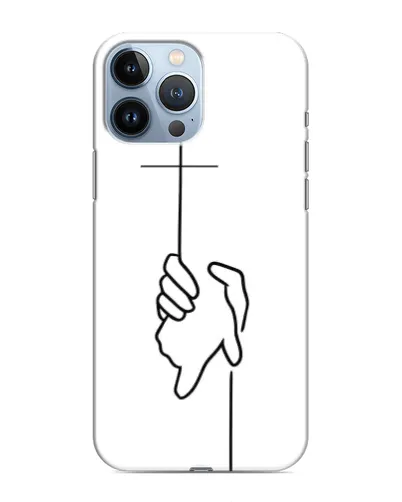 Чохол для iPhone 13 Pro з картинкою «Рука тримає»