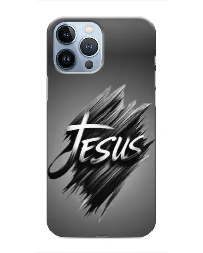 Чохол для iPhone 13 Pro з картинкою «Напис Jesus Graffiti»