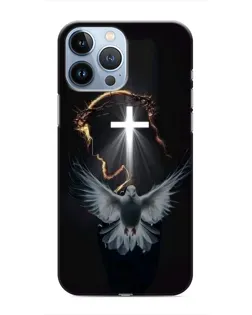 Чохол для iPhone 13 Pro з картинкою «Голуб та Світло»