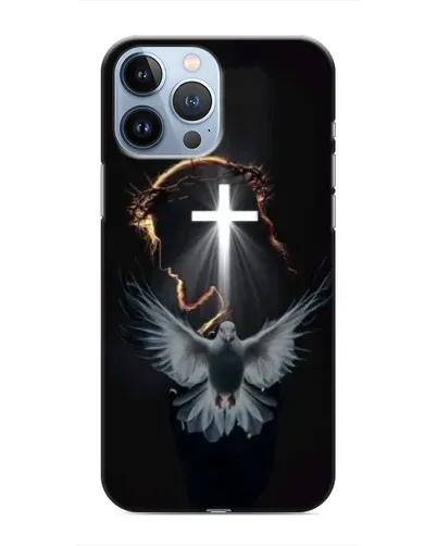 Чохол для iPhone 13 Pro з картинкою «Голуб та Світло»