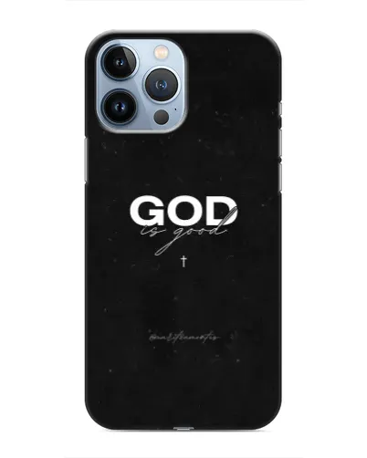 Чохол для iPhone 13 Pro з картинкою «GOD — Бог над усім»