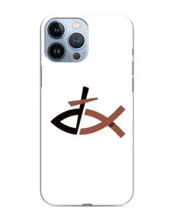 Чохол для iPhone 13 Pro з картинкою «Риба та хрест»
