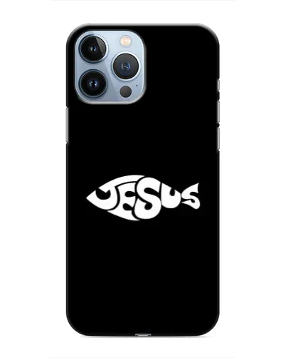 Чехол для iPhone 13 Pro с картинкой «Рыба Jesus» Чехол для iPhone 13 Pro с картинкой «Рыба Jesus»