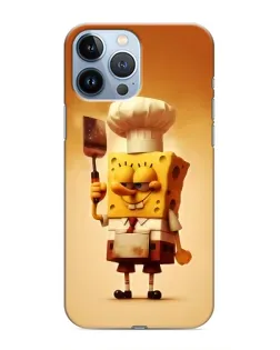 Чехол для iPhone 13 Pro с картинкой «Губка Боб повар» Чехол для iPhone 13 Pro с картинкой «Губка Боб повар»