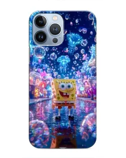 Чехол для iPhone 13 Pro с картинкой «Неоновый океан» Чехол для iPhone 13 Pro с картинкой «Неоновый океан»