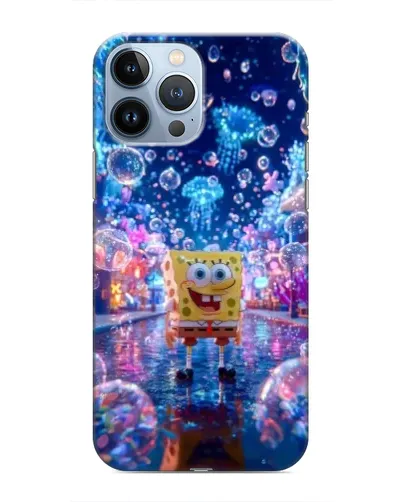 Чехол для iPhone 13 Pro с картинкой «Неоновый океан»
