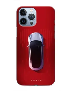 Чохол для iPhone 13 Pro з картинкою «Tesla Top View» Чохол для iPhone 13 Pro з картинкою «Tesla Top View»