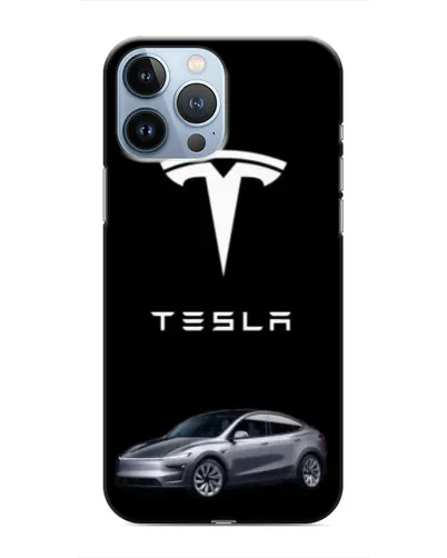 Чехол для iPhone 13 Pro с картинкой «Tesla Model Y»