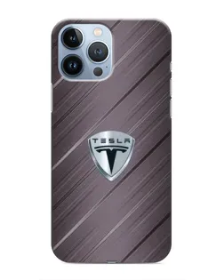 Чохол для iPhone 13 Pro з картинкою «Металева текстура Tesla» Чохол для iPhone 13 Pro з картинкою «Металева текстура Tesla»
