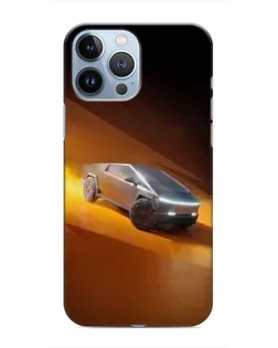 Чохол для iPhone 13 Pro з картинкою «Cybertruck у пустелі» Чохол для iPhone 13 Pro з картинкою «Cybertruck у пустелі»