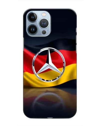 Чохол для iPhone 13 Pro з картинкою «Mercedes — прапор Німеччини» Чохол для iPhone 13 Pro з картинкою «Mercedes — прапор Німеччини»