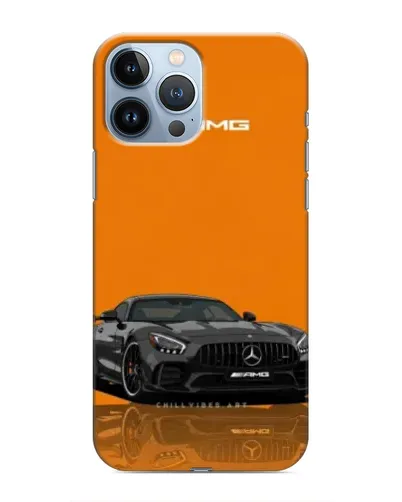 Чохол для iPhone 13 Pro з картинкою «Помаранчевий Mercedes AMG» Чохол для iPhone 13 Pro з картинкою «Помаранчевий Mercedes AMG»