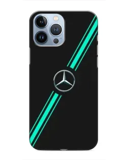 Чехол для iPhone 13 Pro с картинкой «Спортивные линии Mercedes»