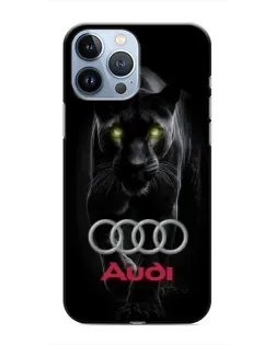 Чохол для iPhone 13 Pro з картинкою «Пантера та Audi»