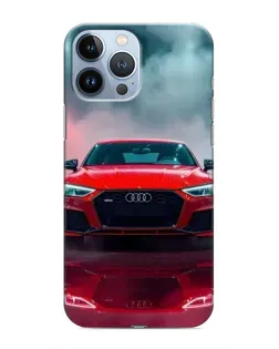 Чохол для iPhone 13 Pro з картинкою «Audi RS — червоний стиль»